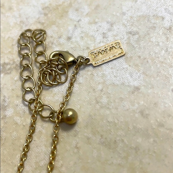 Pink and pearl drop necklace - Picture 3 of 3